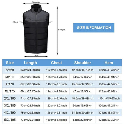 Heating Vest | Electric Heated Jacket