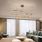 Modern Pendant Light Tir-Circle Black/Gold/Coffee Metal