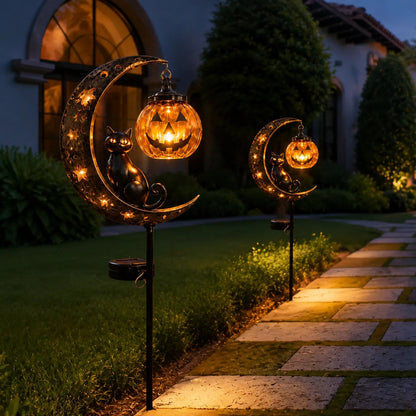 Ventayo – Solcelledrevet Halloween-havelampe