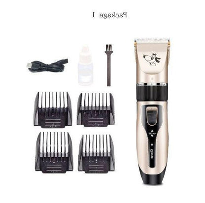 CleanPet- Noise-free design Pet hair clipper