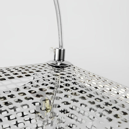 Geometric Round Electroplated Metal Postmodern Pendant Light Chandelier Ceiling Light