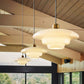 Mid Century Art Milk White Glass Pendant Light