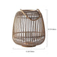 Handmade Bamboo Hanging Candle Lantern Candleholder