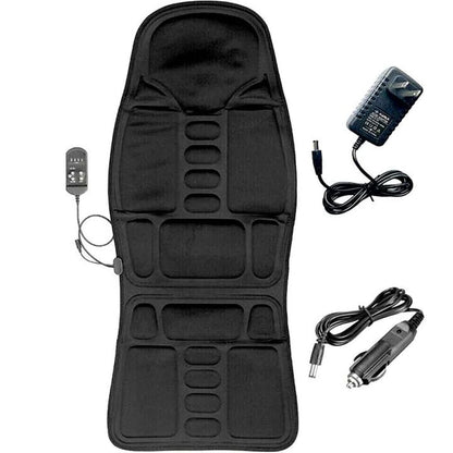 8 Mode Massage Chair Pad With Heated Back Neck Cushion