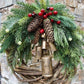 Farmhouse Christmas Wreath