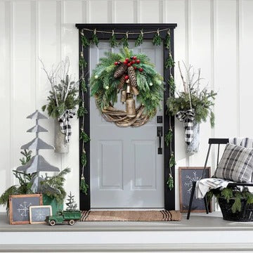 Farmhouse Christmas Wreath