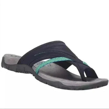 Sandals For Women Comfortable Casual Cross Strap Flip-flops