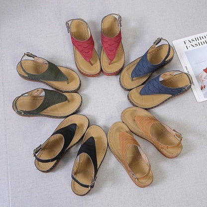 Kvinders sandaler - lindring af fodsmerter