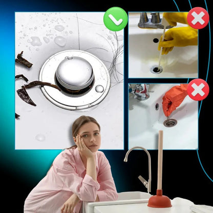 Odor Isolation Pop Up Sink Stopper