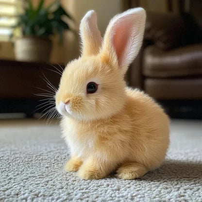 Soft Realistic Bunny Toy