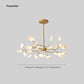 Firefly Art Deco Pendant Light Chandelier Black/Gold Living Room