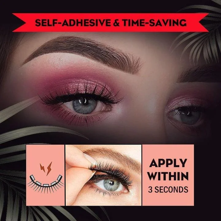 Premium Reusable Self-Adhesive Eyelashes