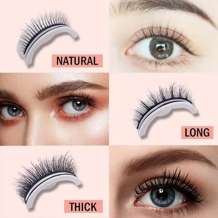 Premium Reusable Self-Adhesive Eyelashes