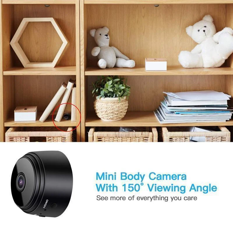 1080p Magnetisk WiFi Mini Kamera