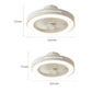 Inverter Bladeless Ceiling Fans Light