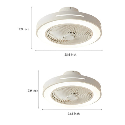 Inverter Bladeless Ceiling Fans Light