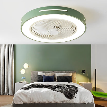 Inverter Bladeless Ceiling Fans Light