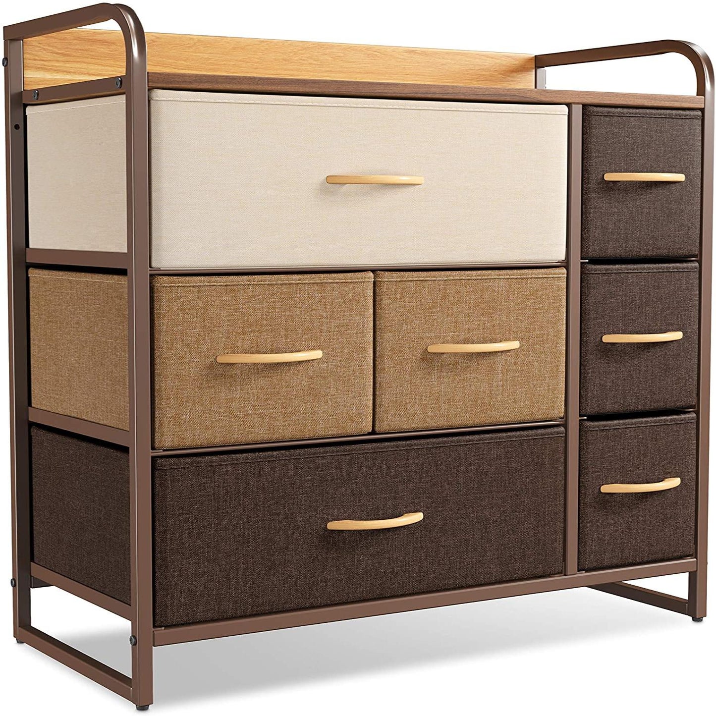 Kids Dresser - Childrens Dresser for Kids Room - Boys Dresser for Baby Room - Chest of Fabric Drawers for Kids