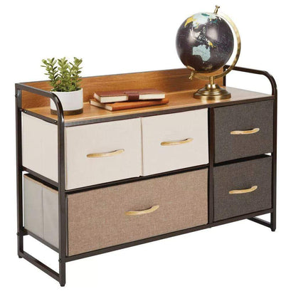 Kids Dresser - Childrens Dresser for Kids Room - Boys Dresser for Baby Room - Chest of Fabric Drawers for Kids