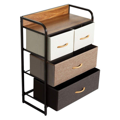 Kids Dresser - Childrens Dresser for Kids Room - Boys Dresser for Baby Room - Chest of Fabric Drawers for Kids