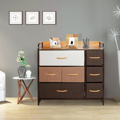 Kids Dresser - Childrens Dresser for Kids Room - Boys Dresser for Baby Room - Chest of Fabric Drawers for Kids