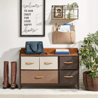 Kids Dresser - Childrens Dresser for Kids Room - Boys Dresser for Baby Room - Chest of Fabric Drawers for Kids