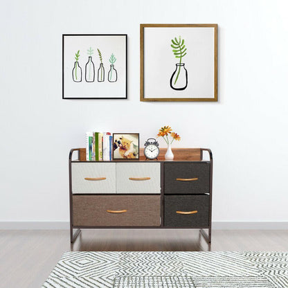 Kids Dresser - Childrens Dresser for Kids Room - Boys Dresser for Baby Room - Chest of Fabric Drawers for Kids