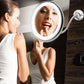 10X Magnifying LED Lighted Flexible Mirror