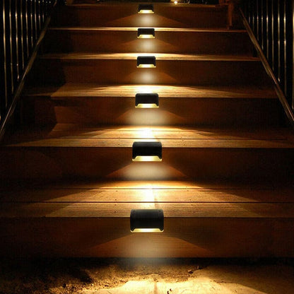 Outdoor LED Solar Powered Waterproof Stair and Garden Light