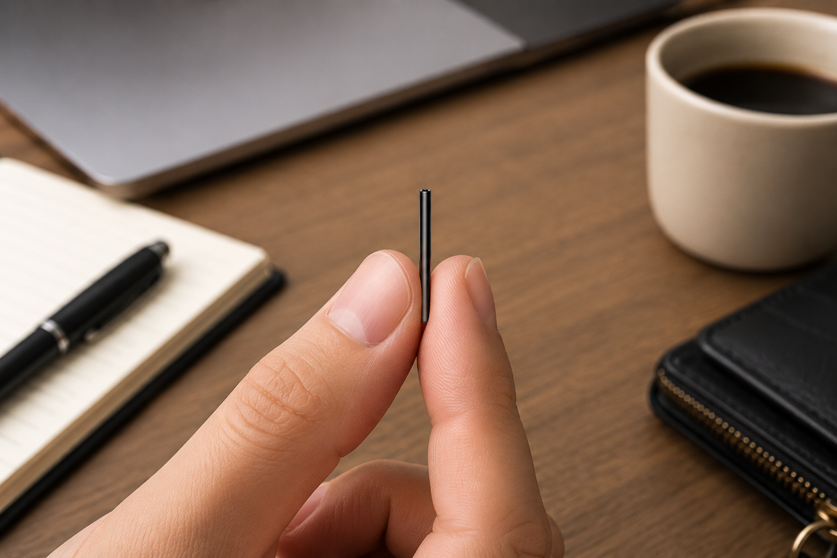 Hudson & Jurgen – Mini Recorder | Voice Activated, Ultra-Slim Design