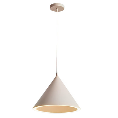 Minimalist Conical LED Macaron Color Pendant Light Island Lighting Chandelier