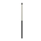 Cylinder Shaped Black Modern Outdoor Post LED Post Light