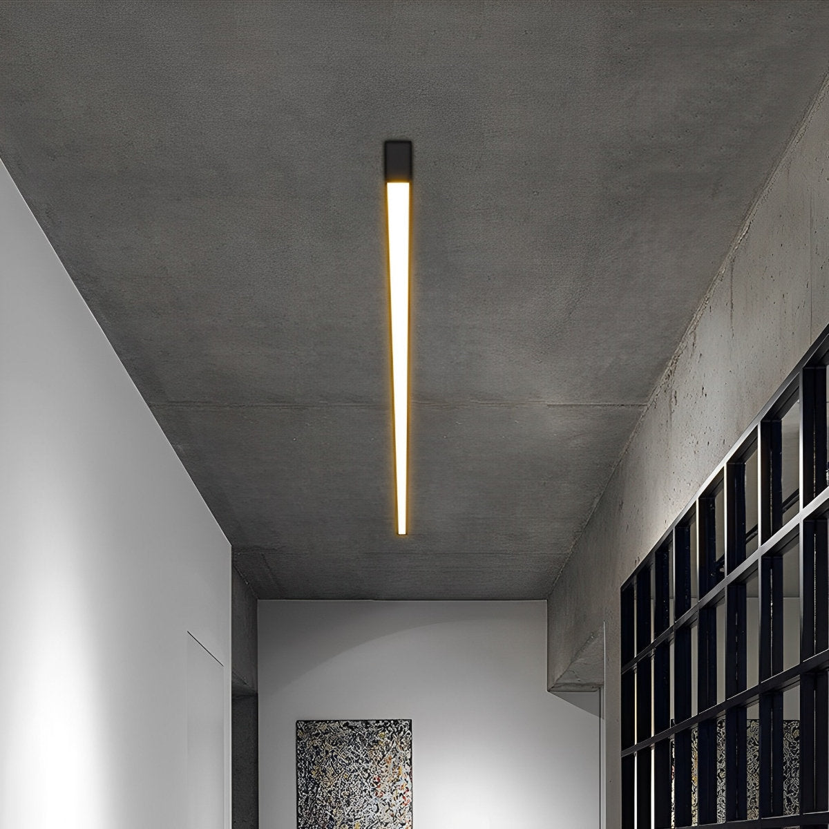 Minimalist Strip Stepless Dimming LED Modern Ceiling Light