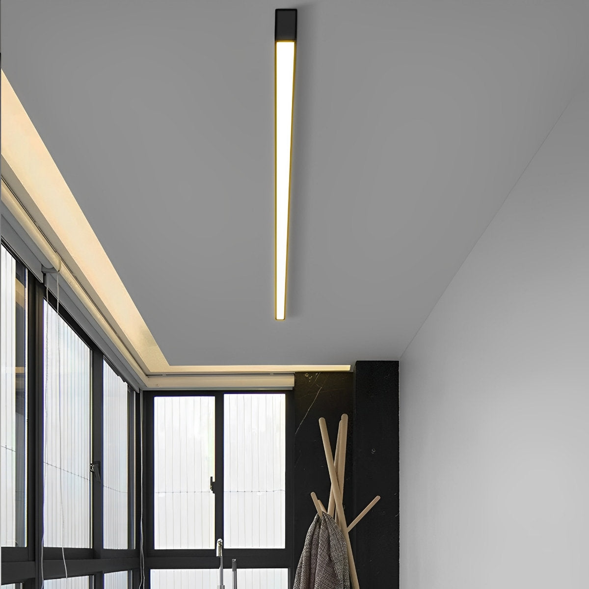 Minimalist Strip Stepless Dimming LED Modern Ceiling Light
