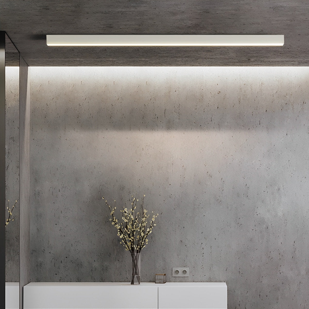 Minimalist Strip Stepless Dimming LED Modern Ceiling Light