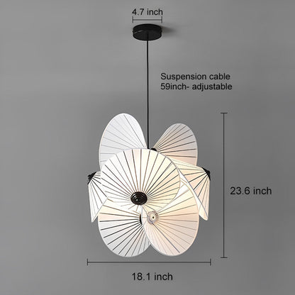 Modern Creative Minimalist Umbrella Art Chandelier Light