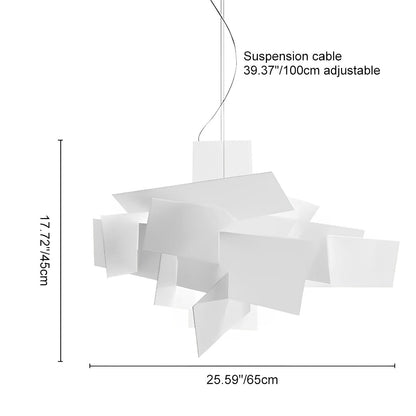 Modern Minimalist Geometric Art Pendant Light