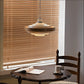 Modern Minimalist Shaded Drum Pendant Light