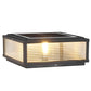 Contemporary Outdoor Waterproof Post Solar Fence Pillar Deck Post Light