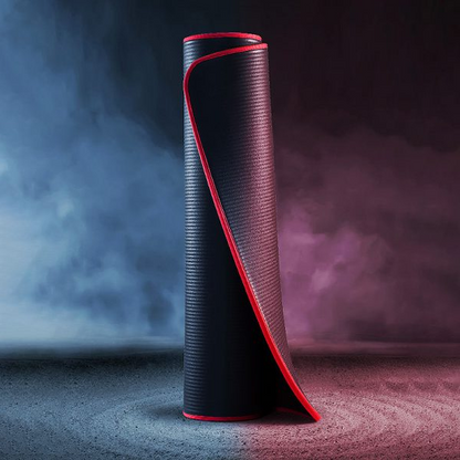 Fitnessmåtte til mænd med høj densitet trænings- og yogamåtte, skridsikker måtte til fitnesscenter og hjemmet