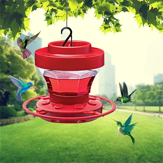 Hanging Bee Proof Hummingbird Water Feeders with Perch