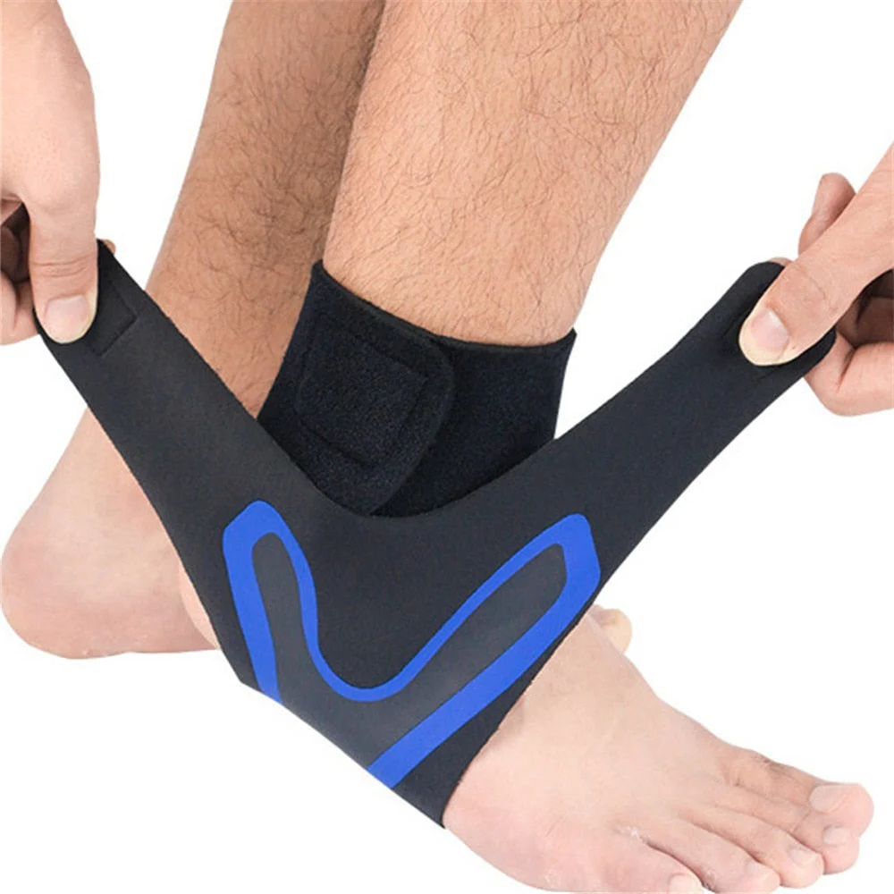 Plantar Ankle X Wrap Brace Support Compression Sleeve