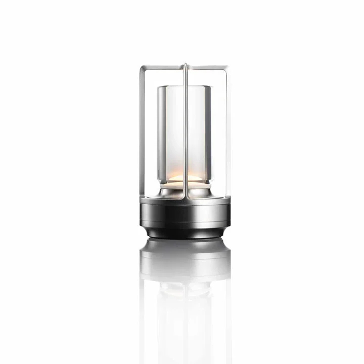 Ambient Lantern Cordless Crystal Table Lamp