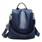 Women's Anti-theft Leather Backpack