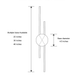 Linear Minimalist Light Sconce