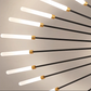 Flush Mount Ceiling Light Fireworks | Living Room/Bedroom
