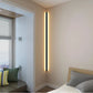 Minimalist Linear Wall Lamp with LED Atmosphere Lighting
