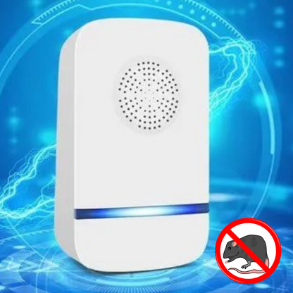 Ultrasonisk muse- og gnaverafskrækningsmiddel med bredt spektrum 6 stk