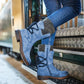 Fulvia Women Winter Mid-Calf Suede Warm Snow Boots