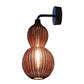 Rattan Gourd Waterproof Retro Outdoor Chandelier Porch Lights